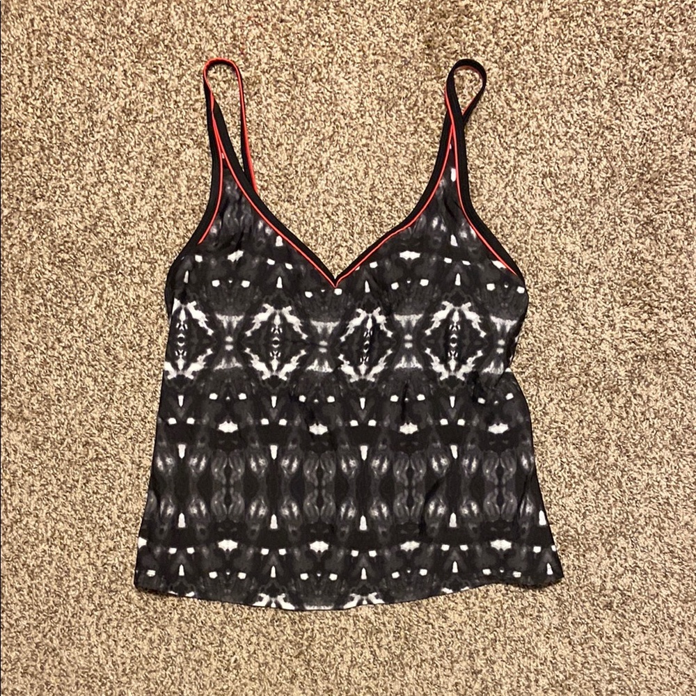 Black Print Swim Tank L